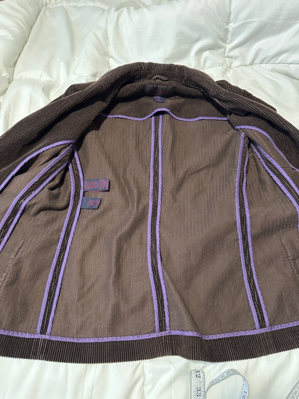 Ralph Corduroy Jacket in Rich Brown - Picture 4 of 7